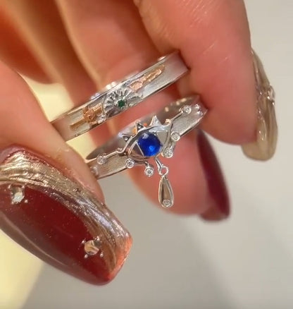 Hika's Eye wedding ring